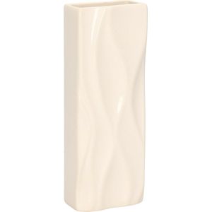 Gerimport Waterverdamper - wit - keramiek - 400 ml - radiatorbak luchtbevochtiger - 7 x 18,5 cm