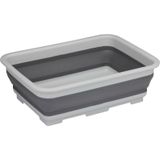 Alpina - Opbergmand - Grijs - Kunststof - 2x 12 Liter