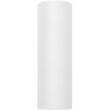 5x Witte tulestof/gaatjesstof rol 15 cm x 9 meter cadeaulint verpakkingsmateriaal