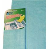 Benson Microvezeldoek - 2x - 38 x 38 cm - blauw - schoonmaakdoek - auto schoonmaken