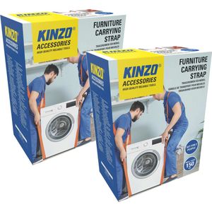 Kinzo Meubelbanden - 4x - 150 KG - 2800 x 45 x 1.2 MM - Verstelbaar