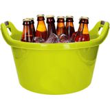 Plastic Forte - IJsemmer - Groen - Kunststof - 17L - Met 24 Grote IJsblokken