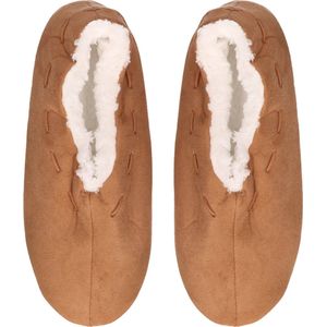 Antonio World Fashion - Pantoffels - Camel Bruin - 100% Polyester