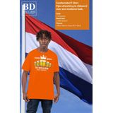 Bellatio Decorations Koningsdag verkleed shirt voor heren - bier ik willem - oranje - feestkleding