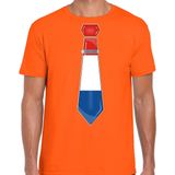 Bellatio Decorations - Verkleed T-shirt - Oranje - 100% Katoen
