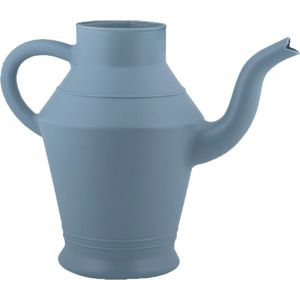 Esschert design vintage planten gieter - denimblauw - kunststof - 2 liter