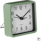 Atmosphera - Dawn - Wekker/Alarmklok - Mintgroen - Kunststof - 8 x 8 cm