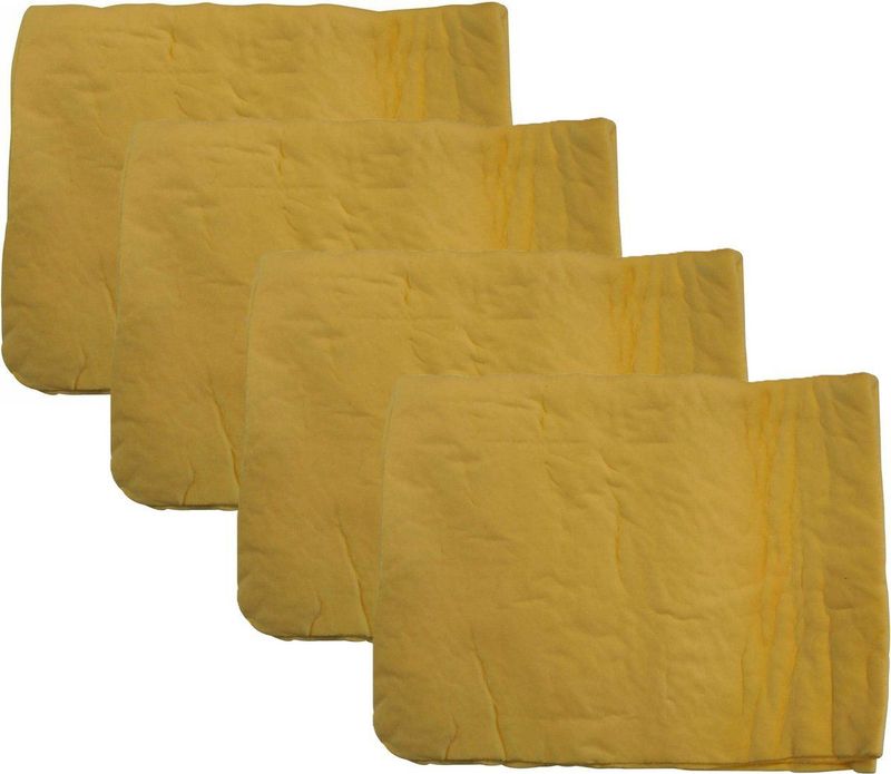 Benson - Zeemdoek - Geel - Synthetisch - 4 Stuks