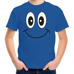 Bellatio Decorations - Verkleed T-shirt - Blauw - 100% Katoen