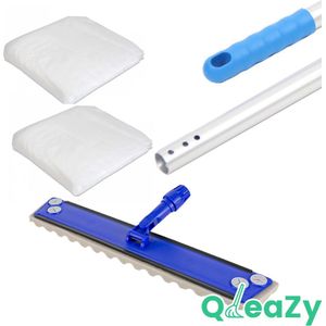 Swiffer Stofwisser professioneel 58cm. Complete set. Steel, houder met schuim en 2x100 stofwisdoeken