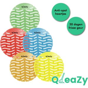 Urinoir matten Urinal Screen Wave 1.0 - Diverse geuren 10 stuks - Urinoirmatjes met 30 dagen frisse geur