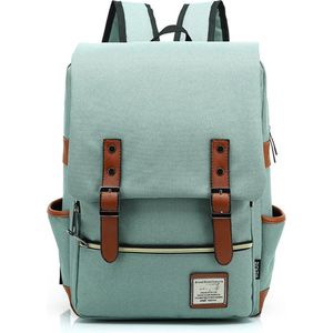 Joya® Rugtas | School Rugzak | Inhoud 20-35 Liter | 16"" Laptopvak | Perfect voor School Werk & Reizen | Backpack | Mint Groen