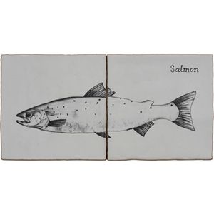 Terre d'Azur - Malaga - Wandtegel - Beige - 13x13 cm - 2 Stuks