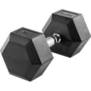 KRAKEN 17,5 KG Hexagon Dumbbell | Stabiele Zeshoekige Vorm | Duurzaam en Comfortabel | Veelzijdig en Betrouwbaar voor Krachttraining | Halter Gewicht voor Fitness | Sport Gym Dumbbell (alt. spelling Dumbel Dumbbel Dumbell) Hand Gewichten