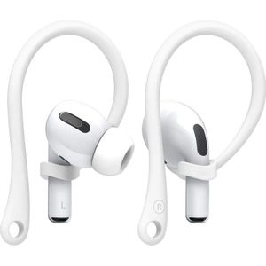 Airpods Hook / Oorhaken voor AirPods / 2 Stuk in een pak Wit / oorhaken voor veilig sporten - OXILO