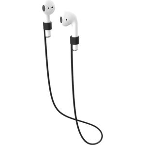 Siliconen Koord voor Iphone Airpods - Anti-Lost - Zwart - Ixen