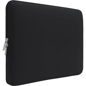 OXILO Laptophoes 13 inch Zwart - Sleeve met ritssluiting - SoftTouch - Past perfect voor een MacBook 13 inch - OXILO