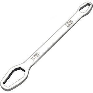 8-22mm Universele Moersleutel - Ringsleutel - Zelfaanspannende Verstelbare Moer sleutel - Praktisch en Makkelijk - IXEN