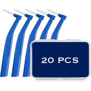 Ragers - Tandenstokers - 1.0 mm - 20 stuks - Flos Borsteltjes - Mondverzorging - Rager - IXEN