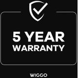 Wiggo WH-E675GC(B) - Keramisch kookplaat 4 pitten - 60cm - Zwart