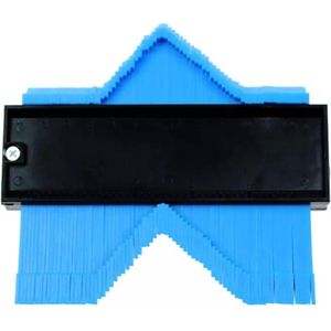 Aftekenhulp Set - Blauw - 12,7 cm - Meethulp - profielaftaster - Contourmal - aftekenhulp laminaat - Geschikt voor DIY, Tapijt, Laminaat Legset en Tegelsticker
