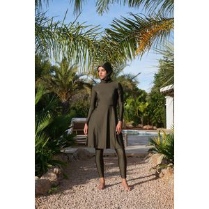 MKBM - Burkini - Groen - Islamitisch Zwempak - Volledige Bedekking - Sneldrogend