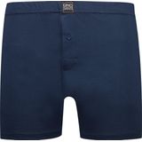 Gino Santi - Klassieke Boxershort - Navy - 100% Katoen