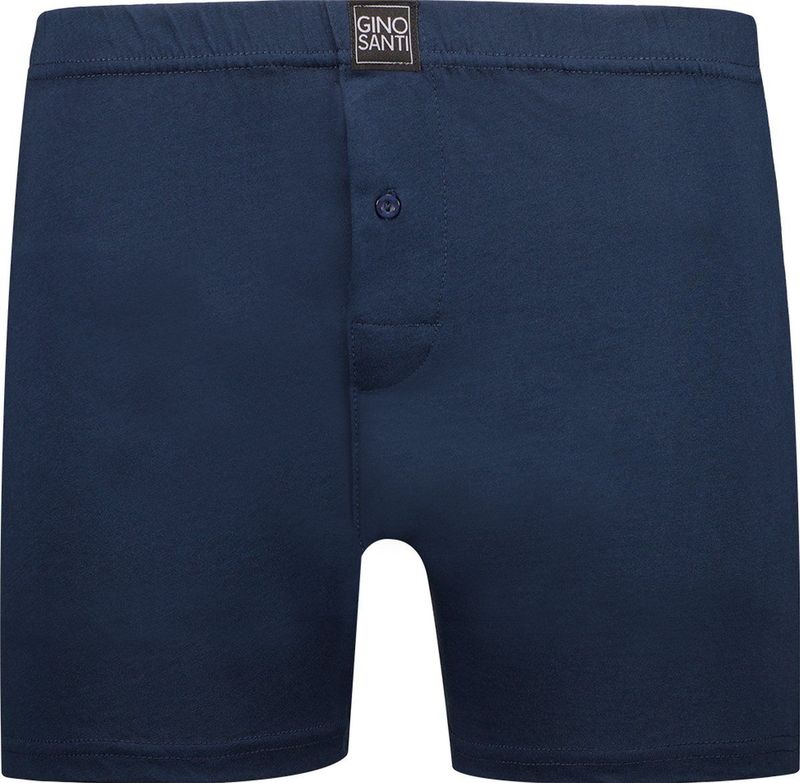 Gino Santi - Klassieke Boxershort - Navy - 100% Katoen