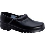 Skolys - F-730.00 O2 Klompen - Zwart - PU Zool - Lederen Bovenmateriaal