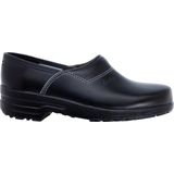 Skolys - F-730.00 O2 Klompen - Zwart - PU Zool - Lederen Bovenmateriaal