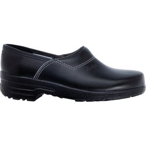 Skolys - F-730.00 O2 Klompen - Zwart - PU Zool - Lederen Bovenmateriaal