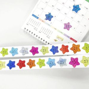 Smiley stickers ster - 1000 stuks - Emoji stickers - Stickers volwassenen - Beloningssysteem beloningsstickers - Stickers kinderen meisjes / jongens - Stickervellen smiley