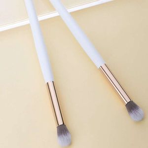 Oogschaduw Kwast - Oogschaduw Stick (2 stuks) - Oogschaduw Borstel - applicator - Kwastjes - Penseel - Oogschaduw kwast Blending - 2 stuks