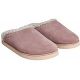 Rue de Wool - The Mule Brogue - Pantoffel - Soft Rose - Suède en Wol