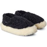 Rue de Wool - The Nordic V2 - Pantoffel - Charcoal Black Natural - 100% Wol