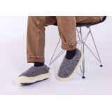 Rue de Wool - The Nordic V2 - Pantoffel - Iron Grey Natural