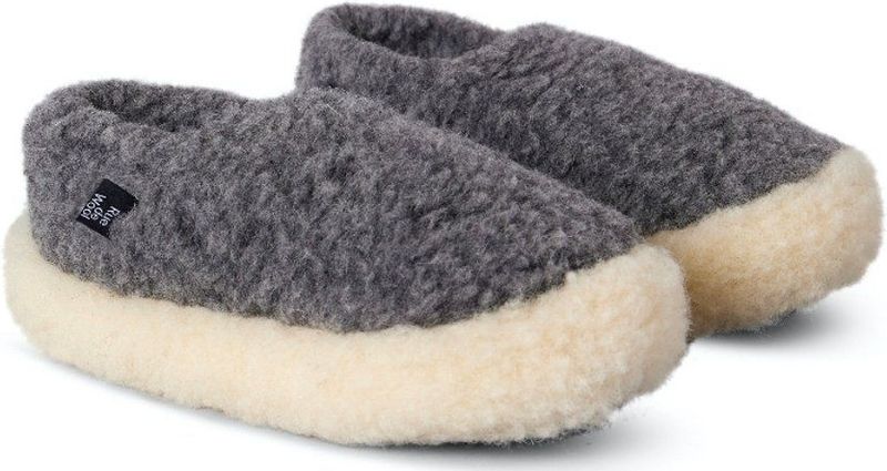 Rue de Wool - The Nordic V2 - Pantoffel - Iron Grey Natural