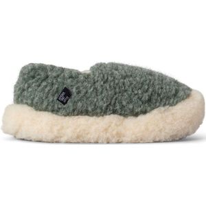Pantoffel Rue de Wool Unisex The Nordic V2 Sea Green Natural