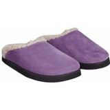 Rue de Wool - The Mule Clean - Pantoffel - Lila - Suède/Wol