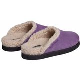 Rue de Wool - The Mule Clean - Pantoffel - Lila - Suède/Wol