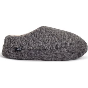 Rue de Wool - The Nordic Low - Pantoffel - Iron Grey - 100% Wol
