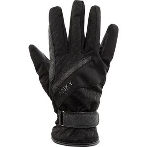 Handschoenen winter Technical Softshell ATA23001 Black - 6 | Paardrij handschoenen