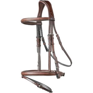 Trust Hoofdstel Knokke Classic Bruin/Silver - Full