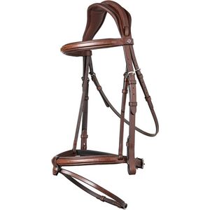 Trust Hoofdstel Geneva - maat Cob - brown/silver