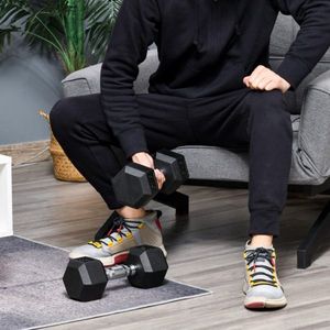 Hexagon Dumbbells 2 -serie Dumbbell Set Kurphatenet GusseSen Dumbbell Handgreep behandeld