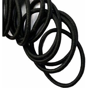 Mini Haarelastiekjes - Perfect Voor Kinderen - Elastieken - Zwart