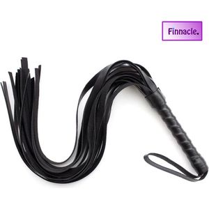Finnacle - Erotische Zweep – BDSM – Seks zweep – Bondage – Sm zweepje – Leer – Zwart