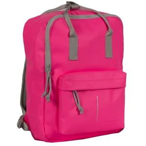 New Rebels® Mart Waterproof Backpack - 18-liter laptoptas met robuuste ritssluiting en 13"" laptopvak - gevoerde rugleuning - extra handgrepen voor eenvoudig dragen - Neon Green, neonroze, Eén maat,