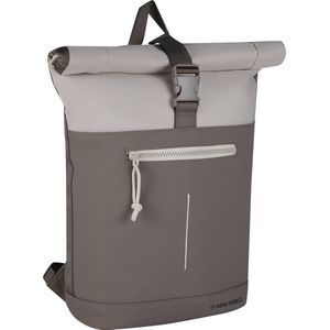 New Rebels Backham laptoprugzak 15 inch L taupe