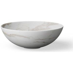 Looox Ceramic Raw, diameter 40 cm, Calacatta